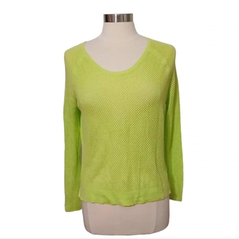 Rag & Bone Island Raglan Pullover Green - Picture 3 of 5